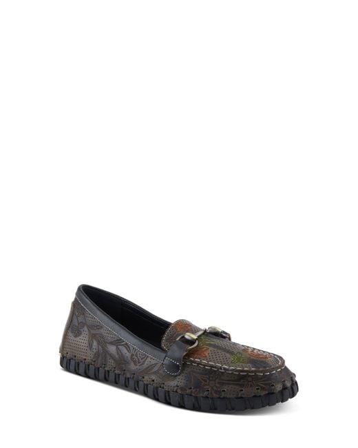 Spring Step Black Delavigne Bit Loafer