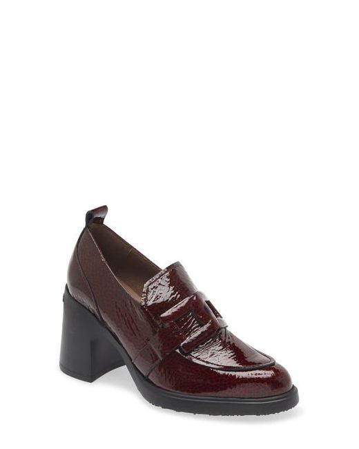 Wonders Brown Loafer Pump