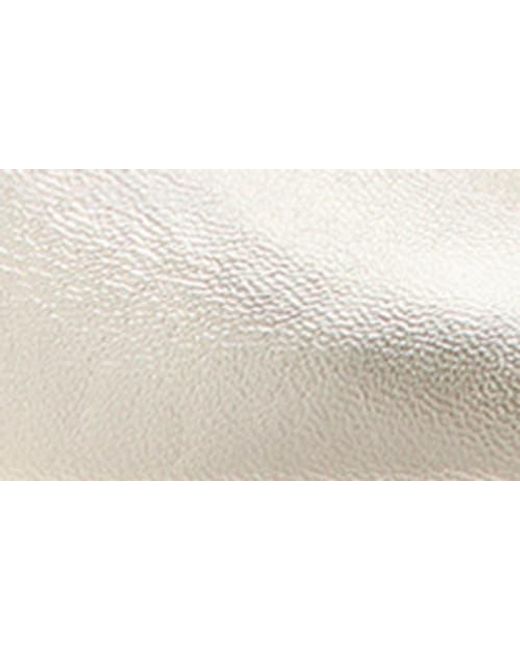 Stuart Weitzman White Vinnie 50 Slingback Pump