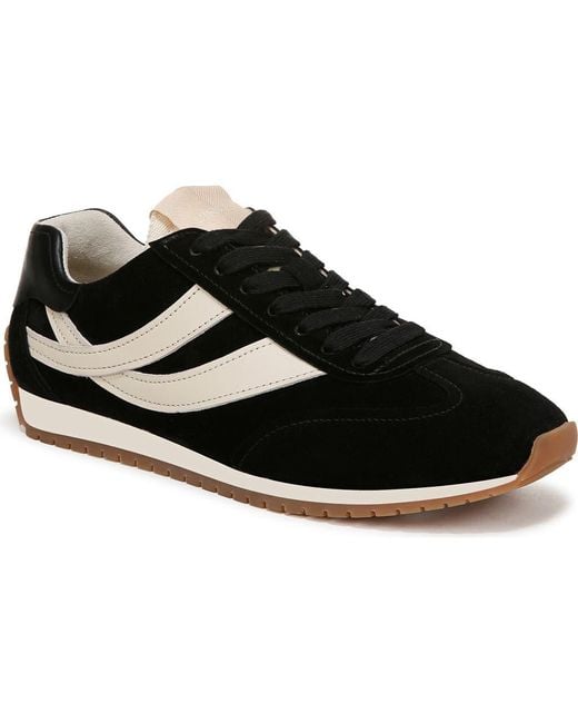 Vince Black Oasis Runner Sneaker