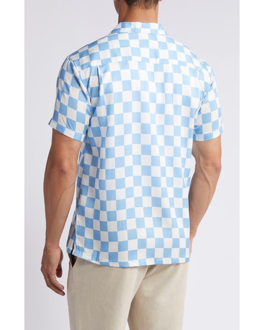 Boardies Blue Mojo Camp Shirt for men