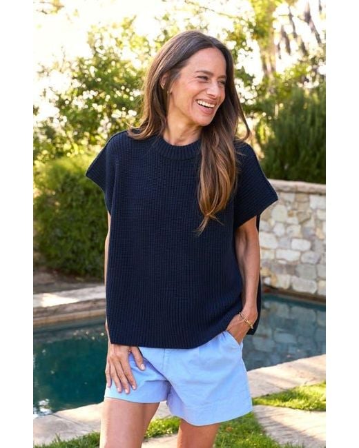 Frank & Eileen Blue Montecito Sweater Vest