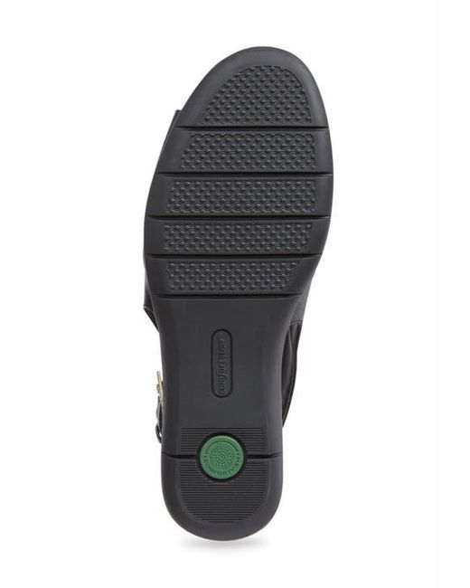 Comfortview Black The Adele Sling Sandal