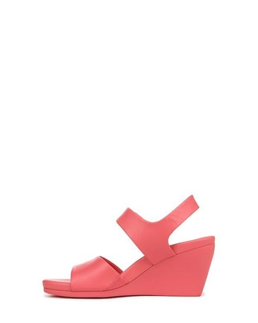 Naturalizer Pink Imani Slingback Platform Wedge Sandal
