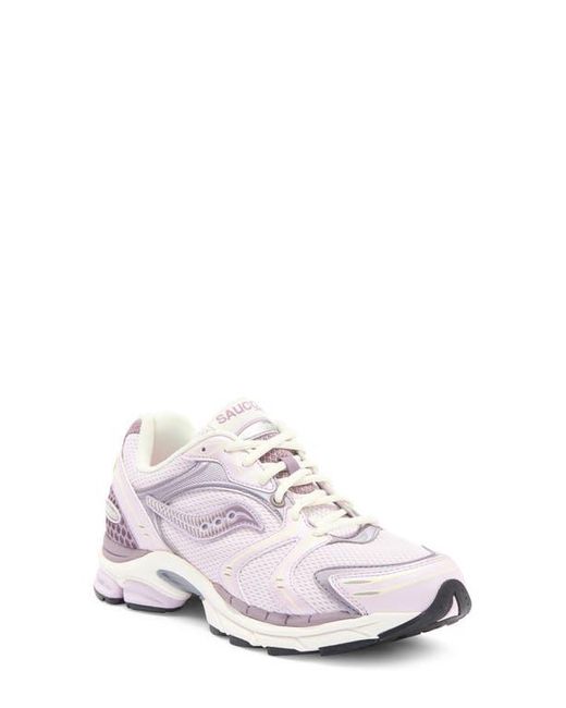 Saucony White Progrid Triumph 4 Sneaker