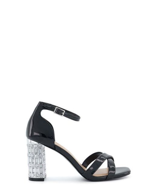 Dune White Malena Square Toe Sandal