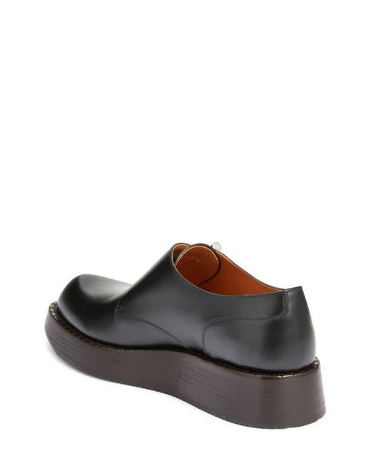 Alexander McQueen Black T-Bar Creeper Loafer for men