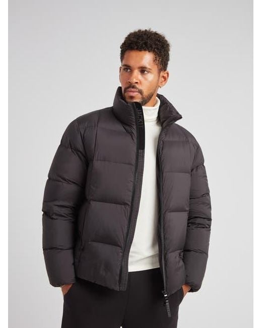 Jacket Gray Cloud Long Sleeve Puffer Racer Jacket for men
