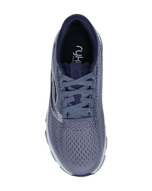Ryka Blue Devo Stride Lx Sneaker