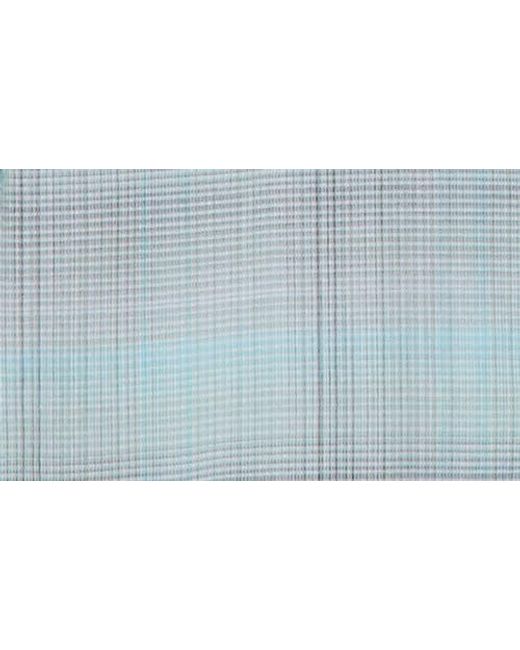 Tommy Bahama Blue Coastline Cord Shoreline Vines Shadow Check Cotton Corduroy Button-Up Shirt for men