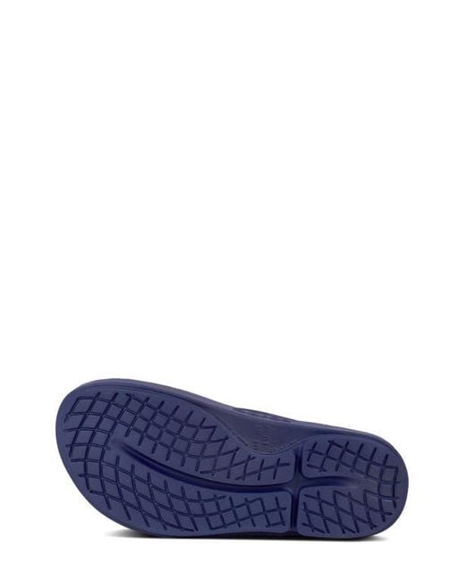 OOFOS Blue Ooriginal Flip Flop for men