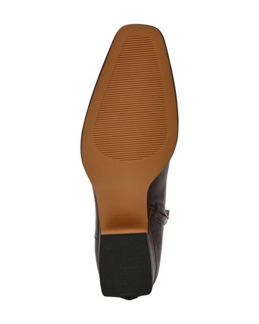 Steve Madden Brown Define Block Heel Bootie