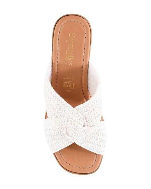 Seychelles Pink Adorned Platform Sandal