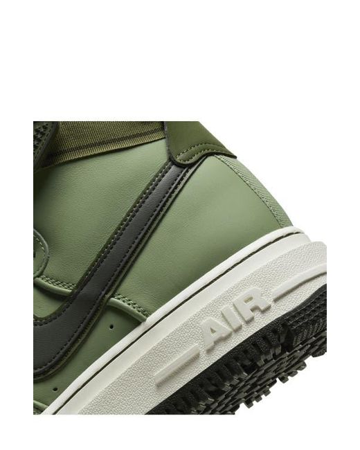 Nike Green Air Force 1 Sneaker Boot for men