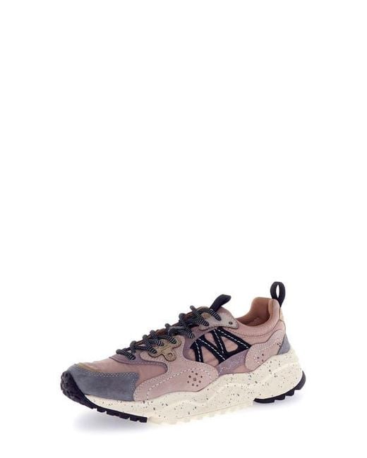 Flower Mountain White Solin Sneaker