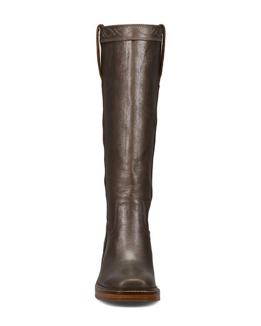 Frye Brown Kate Block Heel Boot