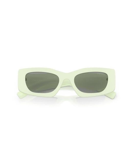 Prada Multicolor 51Mm Rectangular Sunglasses