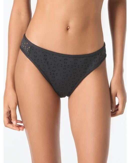 MICHAEL Michael Kors Multicolor High Leg Bikini Bottom