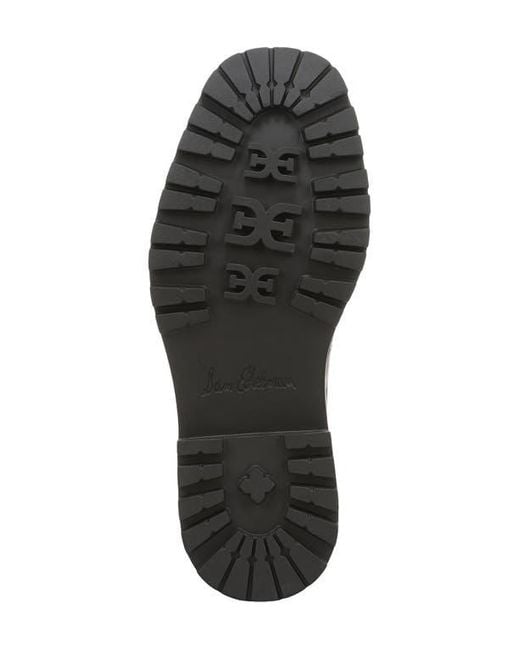 Sam Edelman Black Leah Platform Loafer
