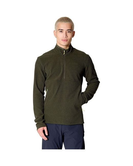 Rab Green Stavel Pull-On Jacket for men