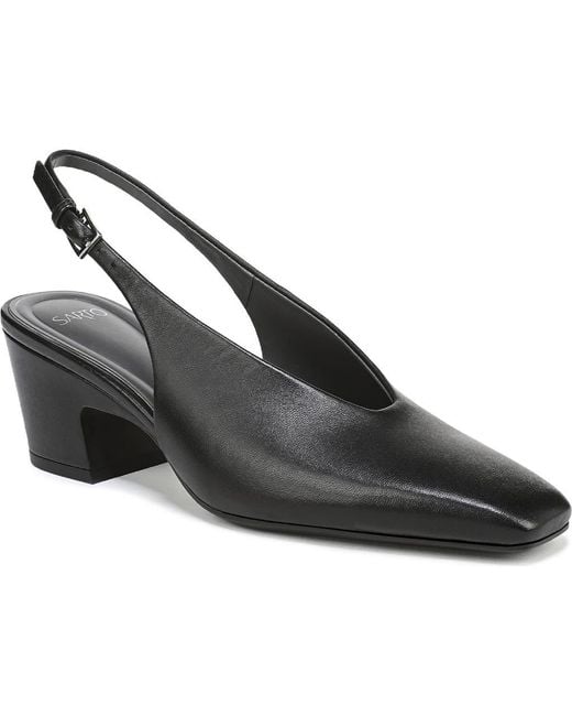 Sarto Black Sutton Slingback Pump