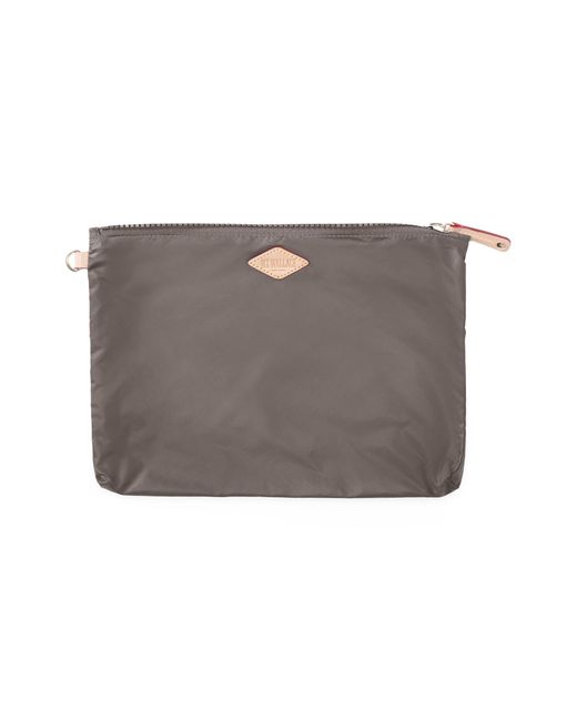 MZ Wallace Parker Quilted Nylon Crossbody Bag in Gray Lyst