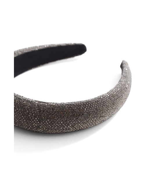 Mango Gray Crystal Headband