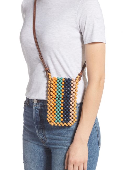 Ulla Johnson Dumi Beaded Crossbody Bag Save 18 Lyst