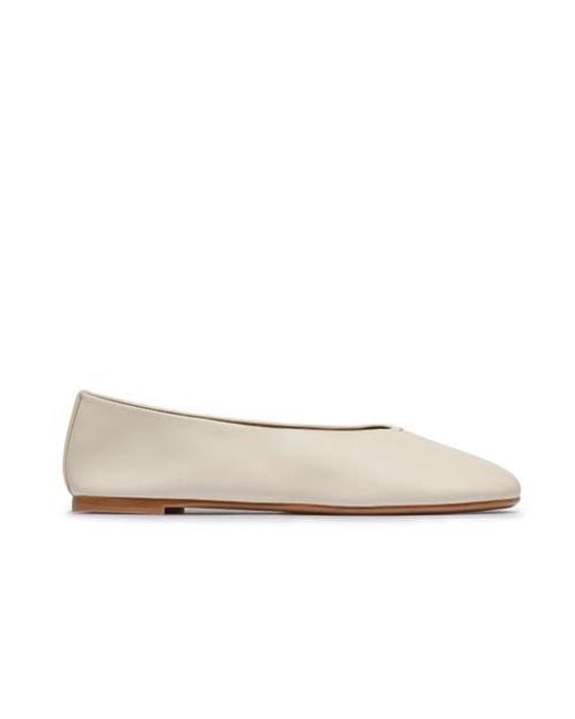 Bernardo Natural Meredith Ballet Flat
