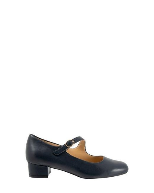Trotters Blue Desna Pump