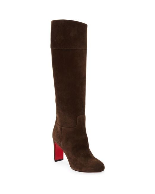 Christian Louboutin Brown Loo Boot