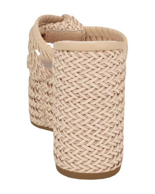 Guess Natural Eveh Platform Wedge Sandal