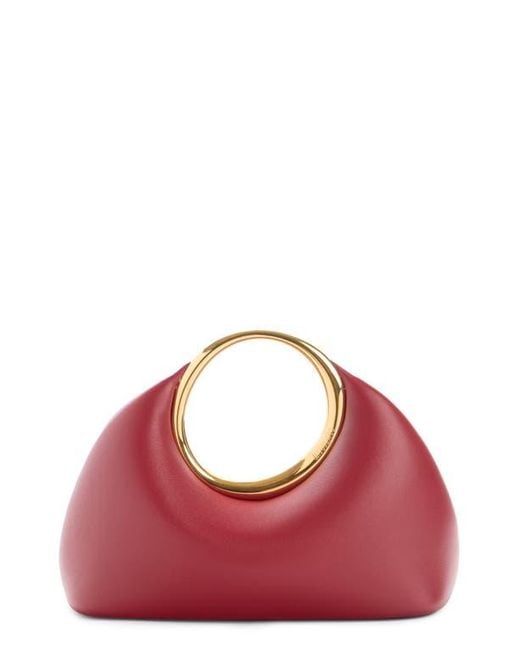 Jacquemus Red Le Petite Calino Leather Top Handle Bag