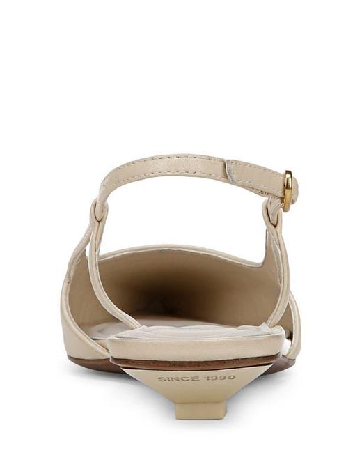 Sarto Natural Pheby Slingback Pointed Toe Flat
