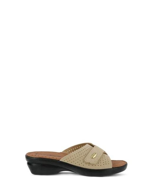 Flexus by Spring Step Multicolor Kea Slide Sandal