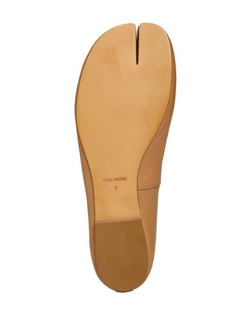 Steve Madden Brown Calico Split Toe Ballet Flat
