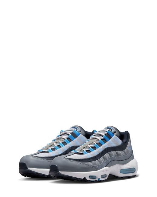 grey blue air max 95