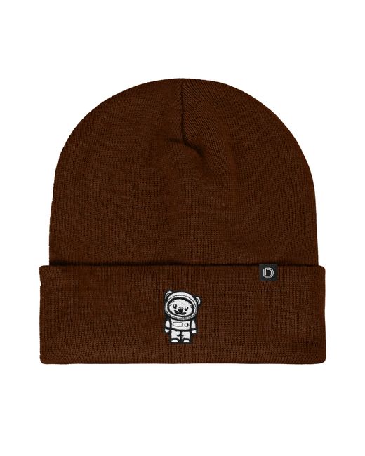 Alix Brown Ice Bear Beanie for men