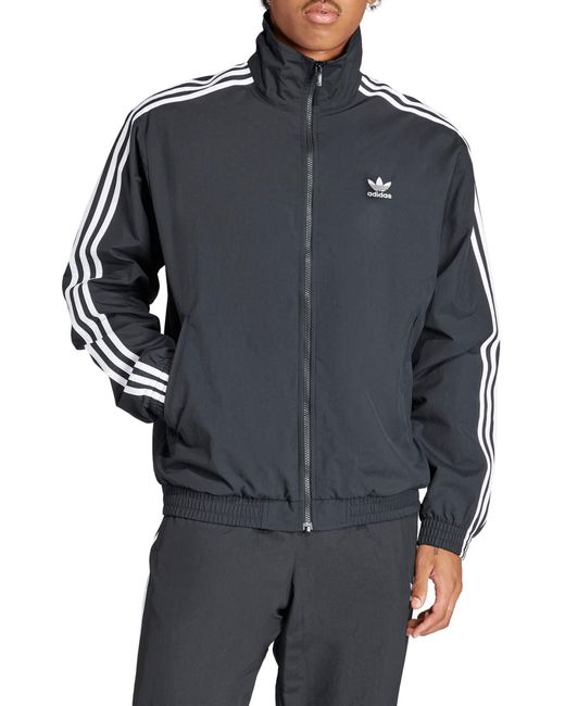 Adidas Originals Black Adicolor Firebird Track Jacket for men