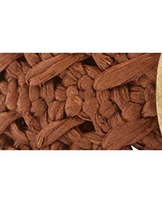 Mango Brown Woven Belt