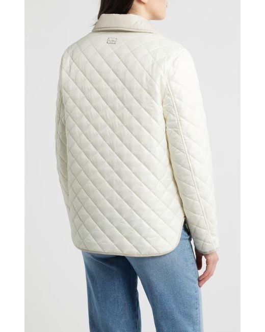 Sam Edelman Natural Quilted Jacket