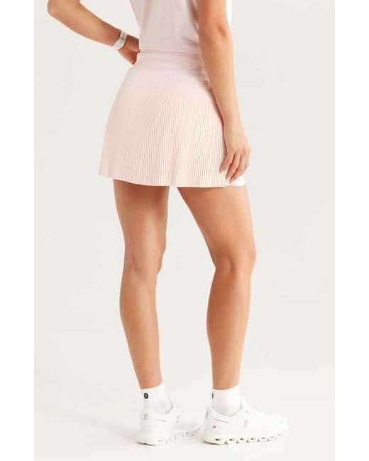 Recess x Zella White Super Set High Waist Pleated Skort
