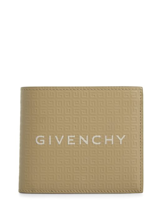 Givenchy Natural 4g-motif Leather Bifold Wallet for men