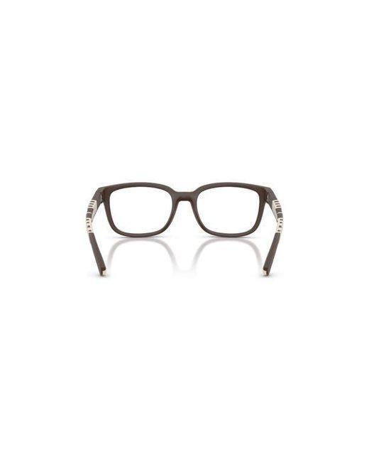 Burberry Metallic 52Mm Rectangle Optical Glasses for men