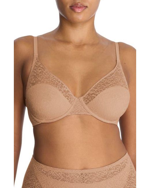 Natori Brown Pretty Smooth Underwire Seamless Bra