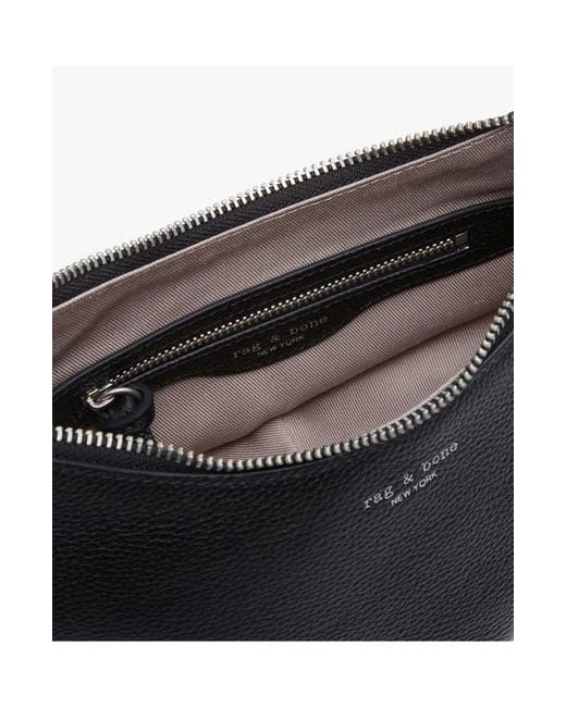 Rag & Bone Black Alix Leather Crossbody Bag