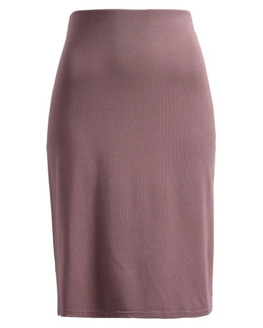 Skims Purple Smooth Lounge Skirt