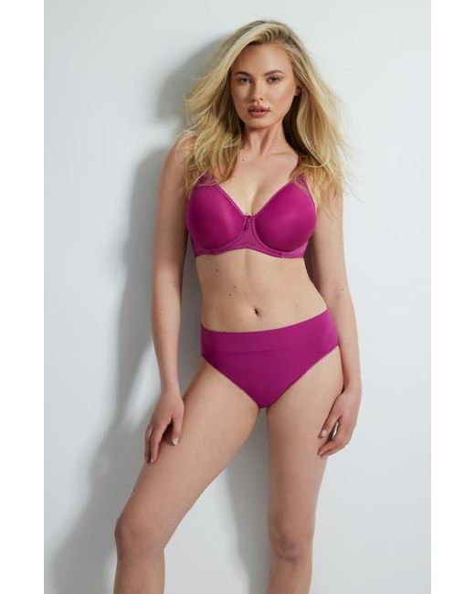 Wacoal Purple Basic Beauty Spacer Underwire T-Shirt Bra