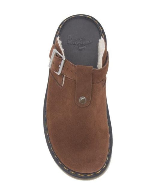 Dr. Martens Brown Zebzag Clog
