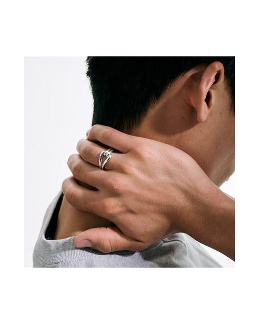 John Hardy Metallic Surf Link Ring